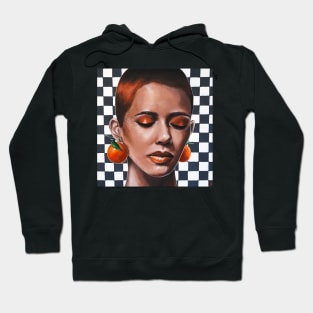 Orange earrings Hoodie